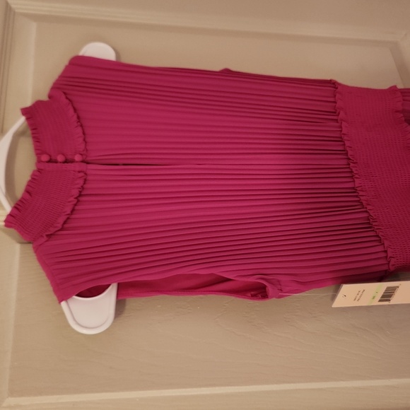 Nanette Lepore Pleated Midi Dress, size 4 - Picture 13 of 16